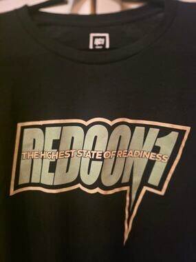 NWOT Redcon1 Men's XXXL Black SS Graphic Tee